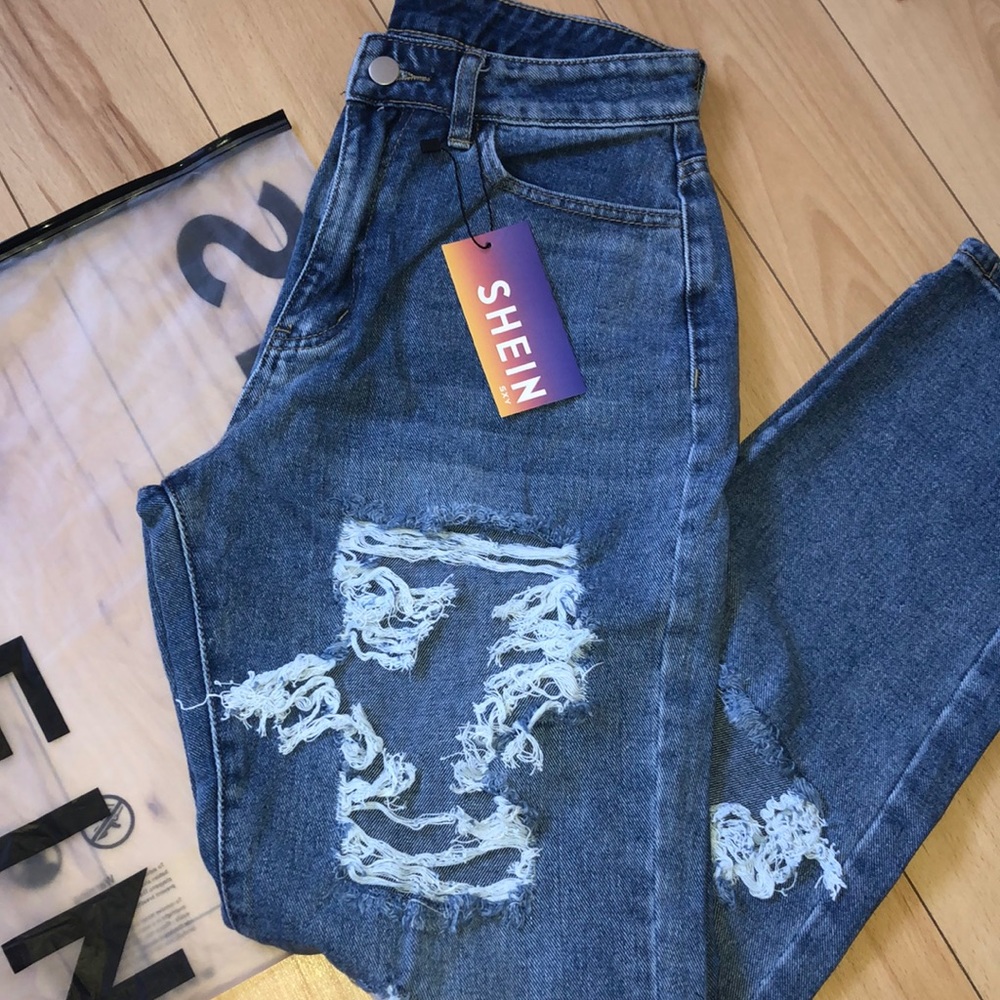 Distressed Jeans